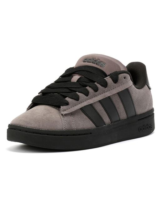 Adidas Black Grand Court Alpha 00S Charcoal/ Trainers
