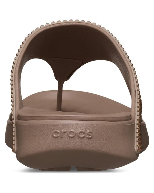 CROCSTM Brown Cro Dsv Getaway Triangle Flip