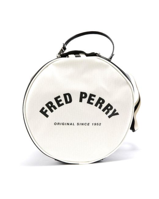 Fred Perry Multicolor Classic Barrel Polyester Crossbody-Tasche