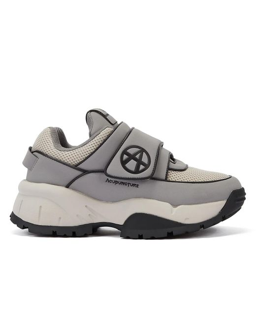 Acupuncture Gray Beefer Trainers