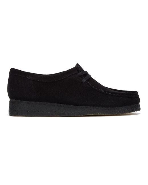 Clarks Black Wallabee Womens Shoes
