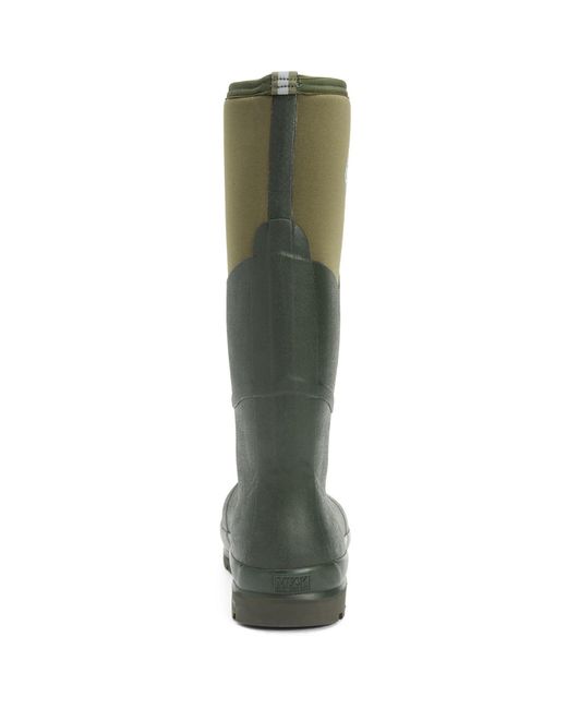 Muck Boot Green Chore 2k Rubber Moss Wellington Boots