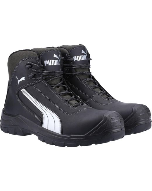 PUMA Blue Cascades Mid Leather Safety Boots