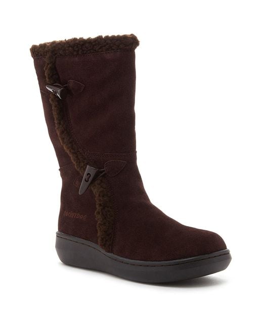 Rocket Dog Brown Slope Suede Chocolate Boots