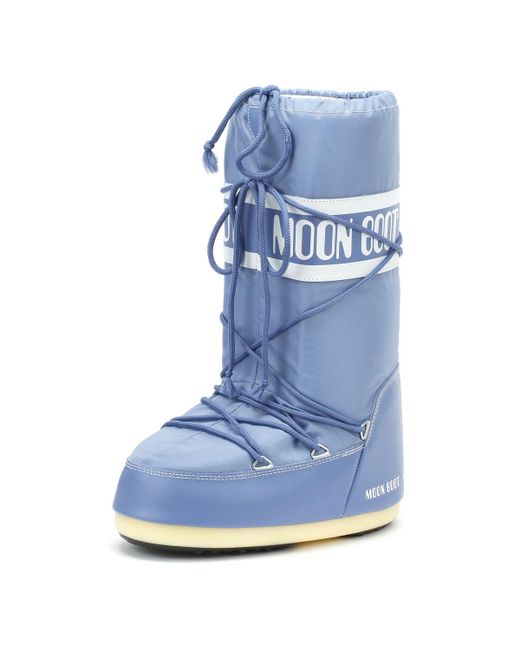 Moon Boot Ankle Boots in Blue | Lyst UK