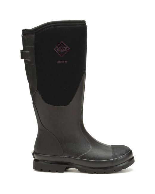 Muck Boot Black Chore Xf Rubber Wellington Boots