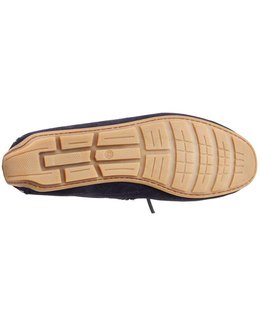 Base London Blue Brooks Leather Standard Loafers for men