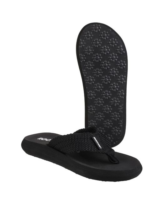 Rocket Dog Black Sunset Webbing Flip Flops