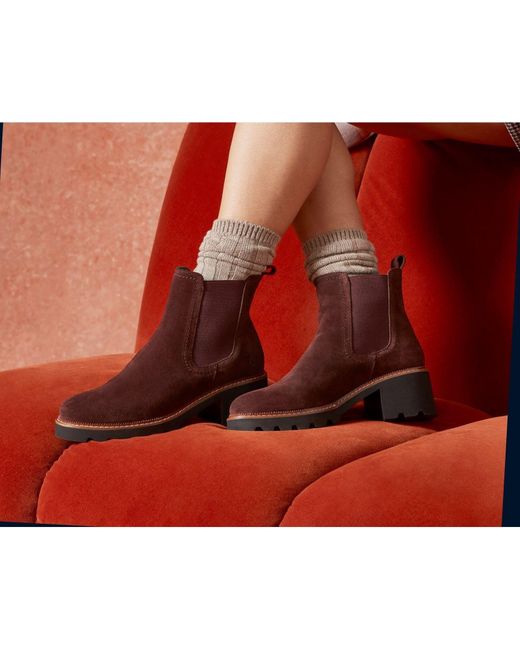 Hush Puppies Red Gaia Stiefeletten Aus Leder Mit Absatz
