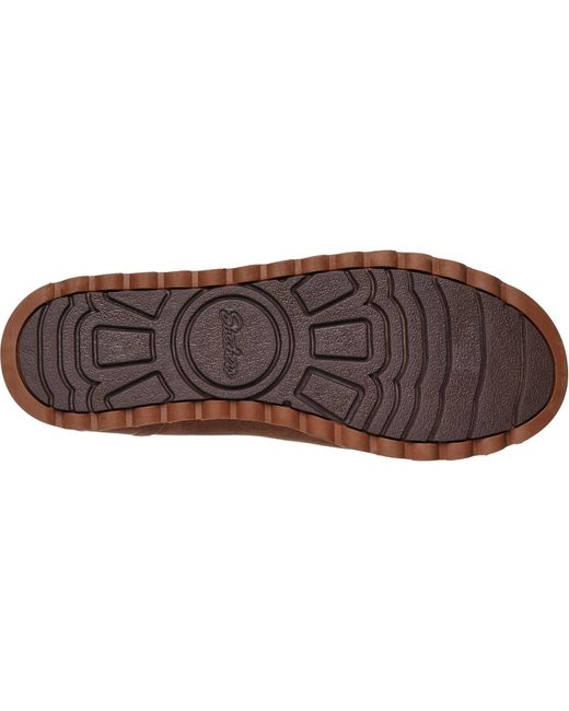 Skechers Brown Keepsakes 2.0 Morning Walks Textile Kastanienbraune Stiefel