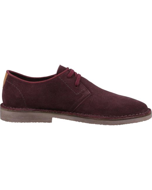 Scout Chaussures En Daim Bordeaux Hush Puppies pour homme en coloris Red