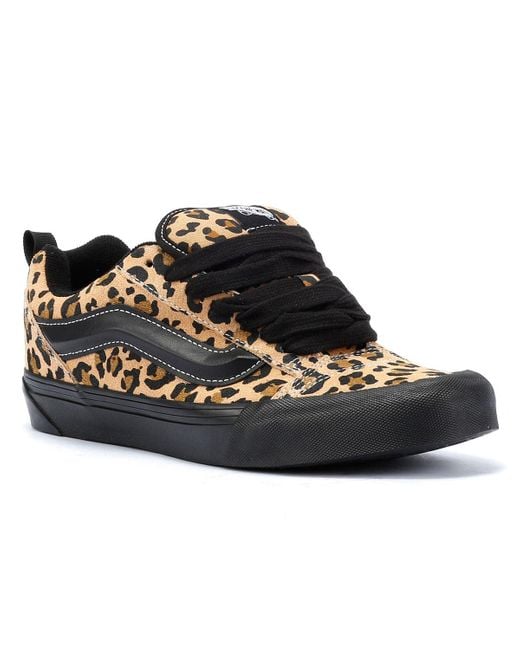 vans old skool leopard