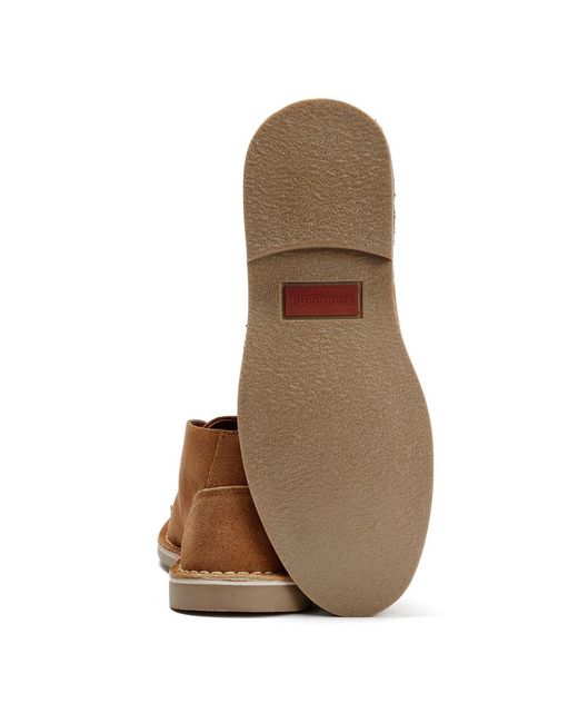 Lambretta Brown Chiswick Suede Boots for men