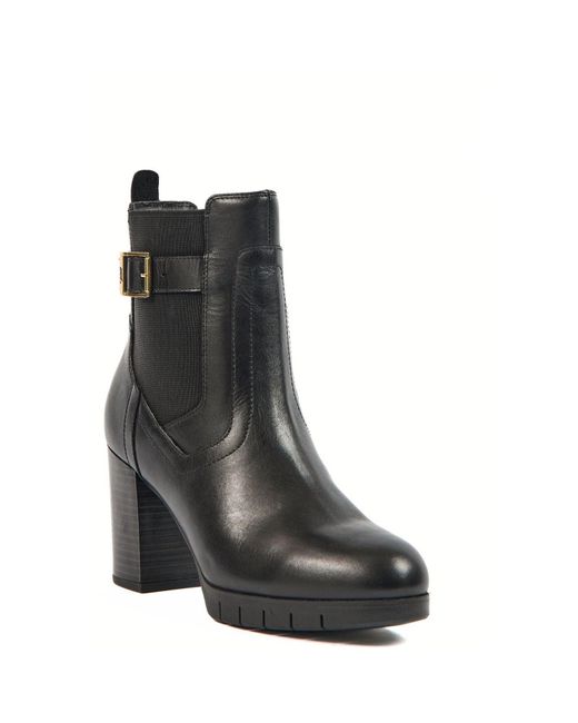 Pod Black Nala Leather/Textile Boots