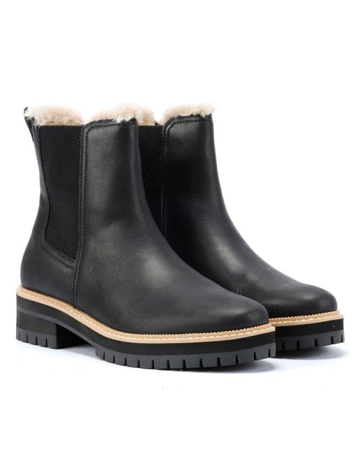TOMS Black Bennet Nubuk stiefel