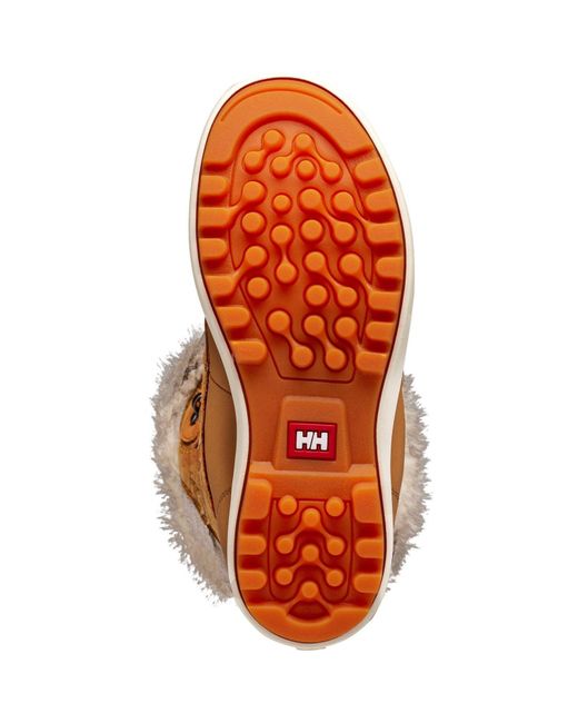 Helly Hansen Sport Brown Garibaldi Leather New Wheat/Dark Khaki Winter Mid Calf Boots