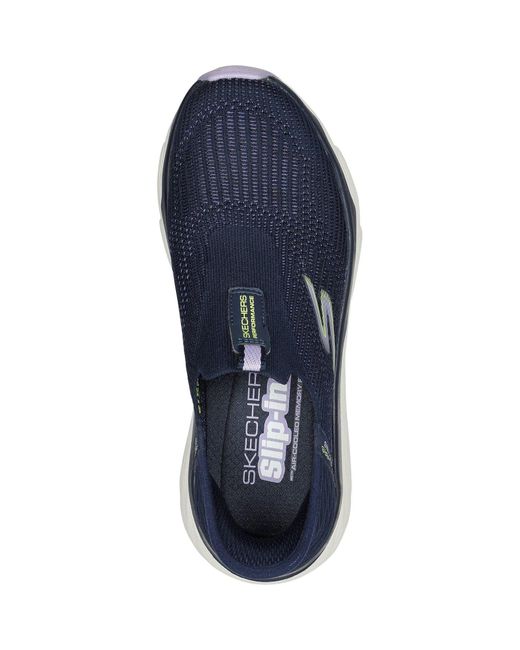 Max Cushioning Smooth Sneakers Da Donna di Skechers in Blue