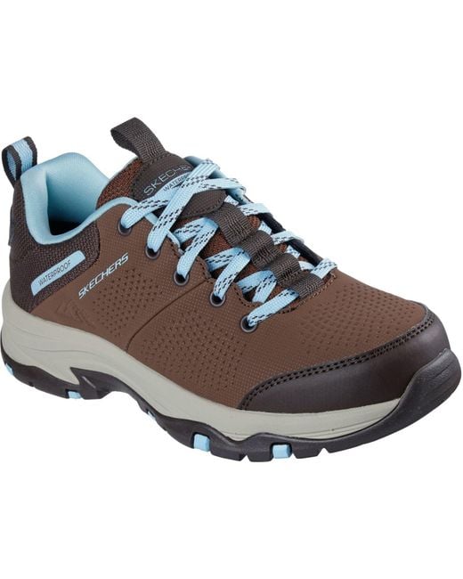 Skechers Brown Trego Trail Destiny Hiking Trainers