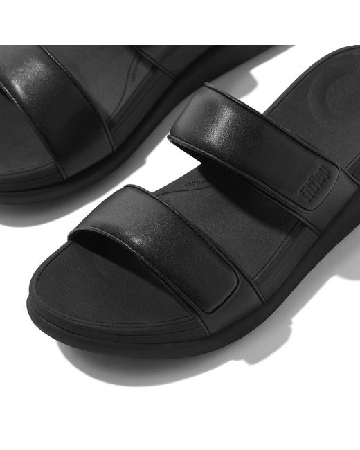 Fitflop Black F-Mode Go Polyurethane All Sandals