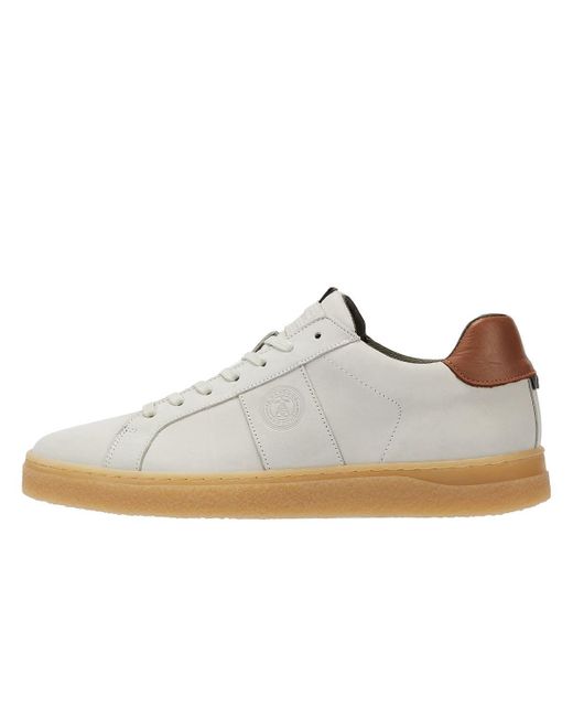 Barbour White Reflect Men's Trainers for men
