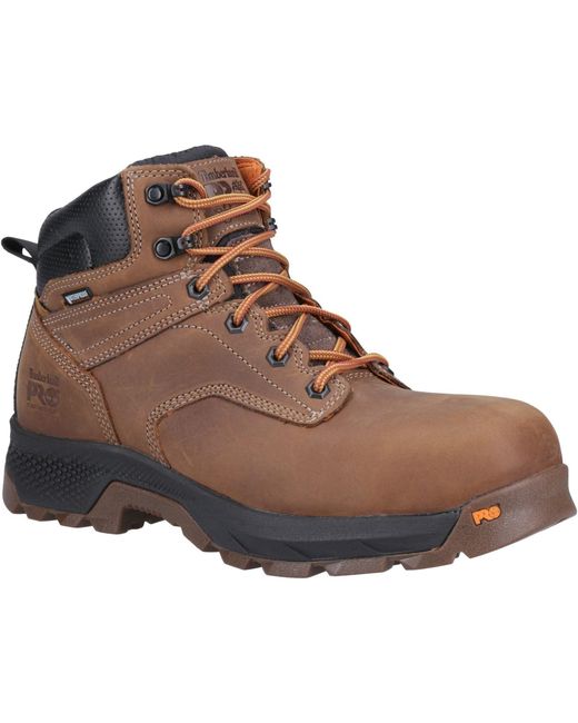 Timberland Brown Titan 6" Leather Safety Boots