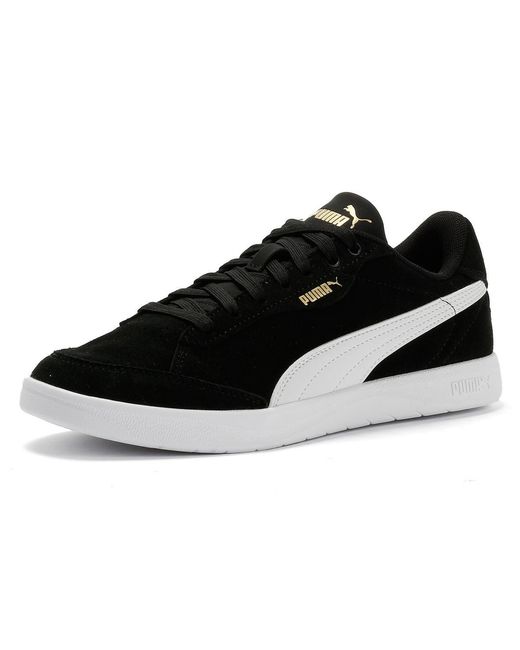 PUMA Black Vikky Star Sd Suede Trainers