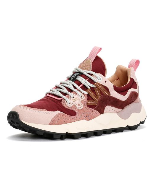 Flower Mountain Red Yamano 3 Trainers for men