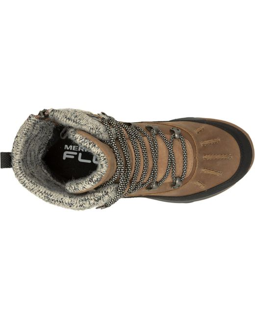 Merrell Brown Siren 4 Thermo Mid Zip Waterproof Boots