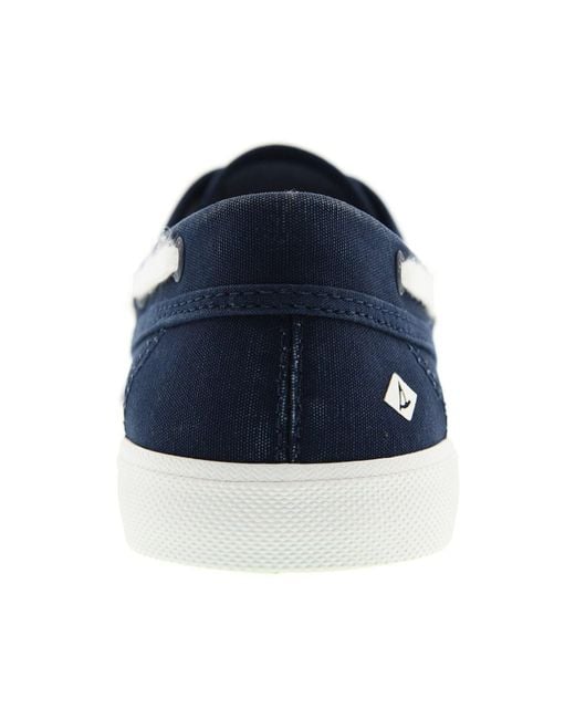 Sperry Top-Sider Blue Venice Boat Textile Shoes