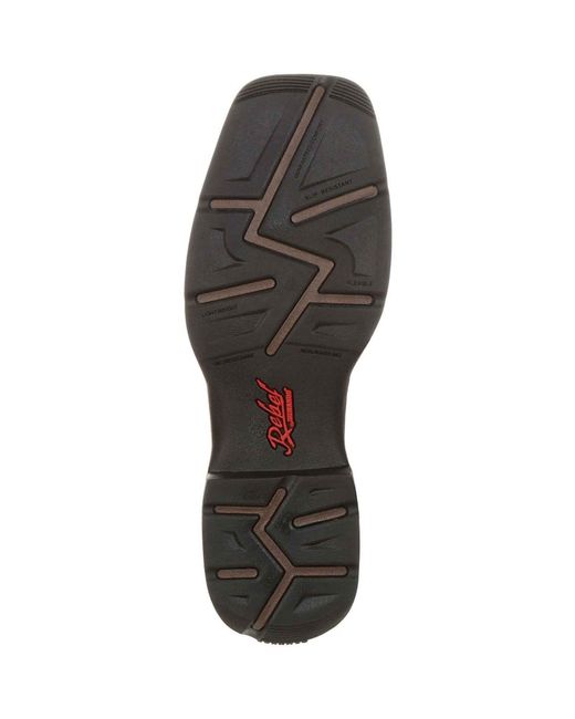Durango Brown Rebel Leather /Midnight Boots for men