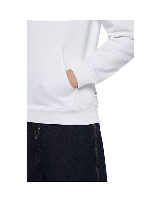 Dickies White Icon Logo Hoodie