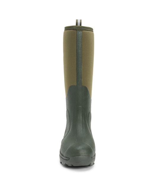 Muck Boot Green Arctic Sport Rubber Wellington Boots
