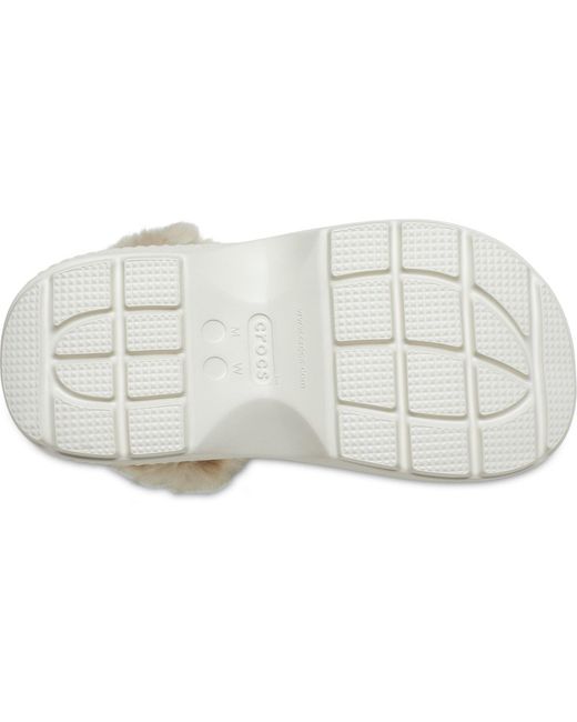 CROCSTM White Stomp Lined Clog; Stucco