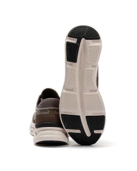 Skechers Gray Slip-Ins Glide Step Altus Mesh Khaki Trainers