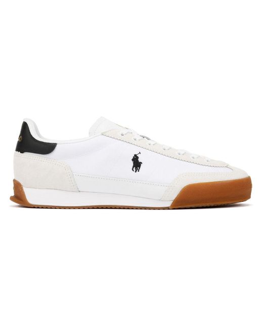 Hester Scarpe Da Ginnastica Bianche Da Uomo di Polo Ralph Lauren in White da Uomo