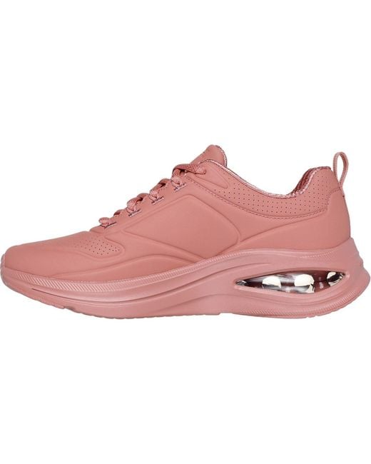 Skechers Skech-Air Meta Extraordinaire Synthetische Damessneakers in het Pink