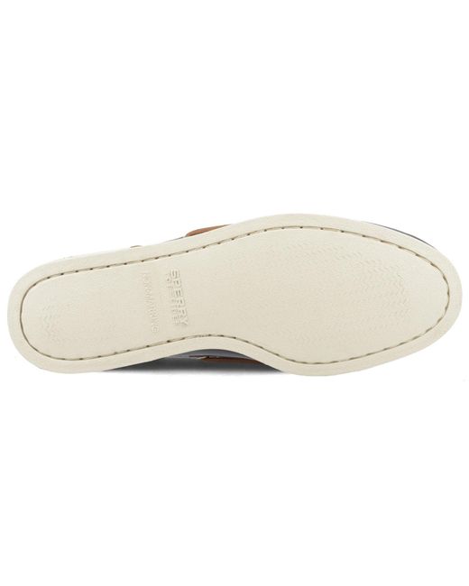 Sperry Top-Sider Blue Authentic Cup Leather Boat Shoes for men