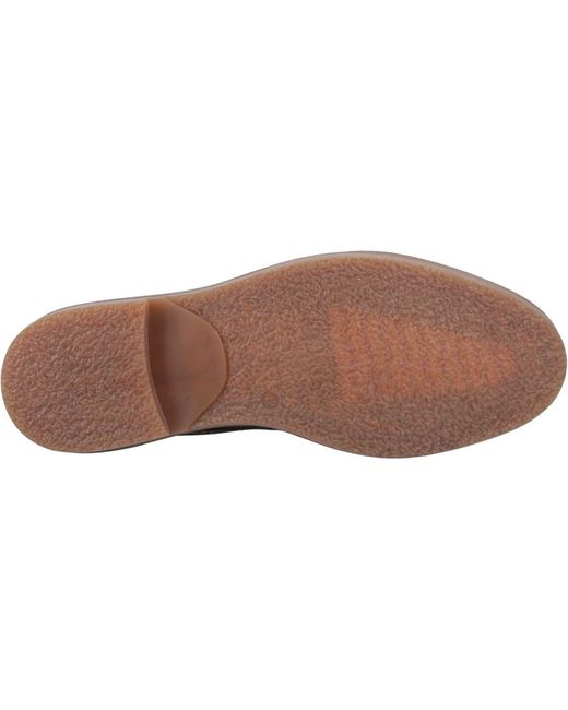 Hush Puppies Brown Gideon Wildleder Stiefeletten