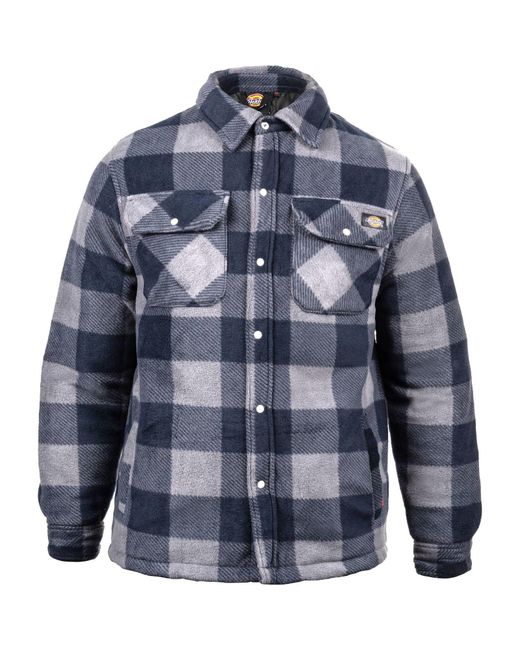 Dickies Blue Portland Synthetic Casual Shirt for men