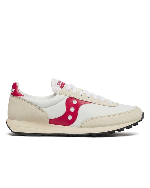 Trainer 80 Sneaker Bianche di Saucony in Pink