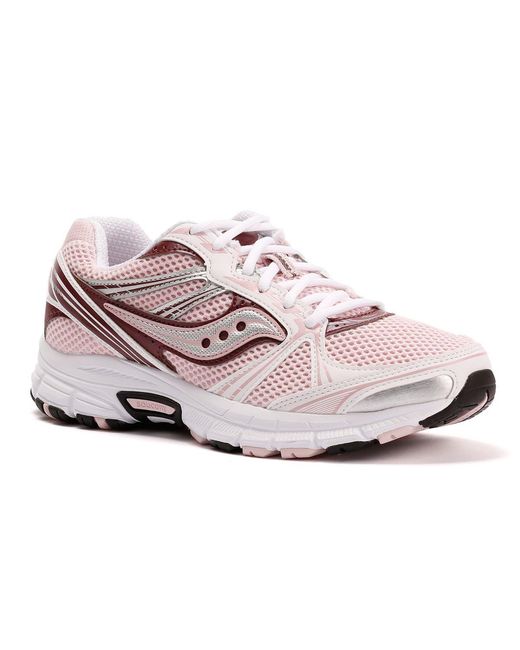 Saucony White Grid Legacy Silk/ Trainers