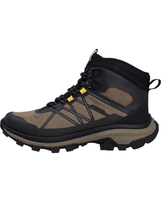 Hi-tec Black Infuse Mid Polyester /Walnut/Artisans Hiking Boots for men