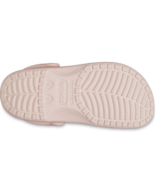 Classic Glitter Sabots En Quartz Thermoplastique CROCSTM en coloris Pink
