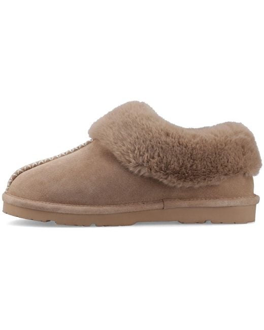 BEARPAW Brown Bella Suede Birch Slippers