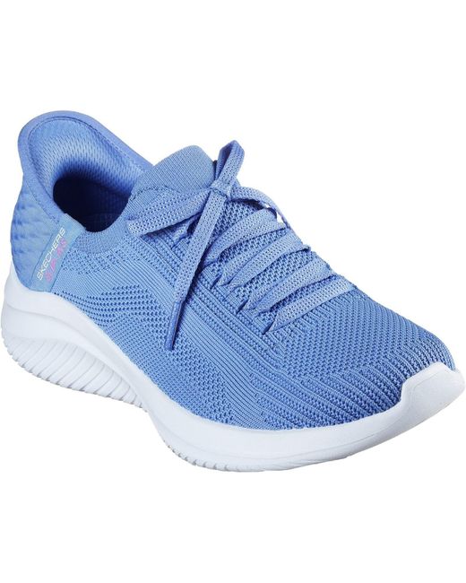 Skechers Blue Ultra Flex 3.0 Brilliant Path 149710-Peri Periwinkle Slip On Shoes