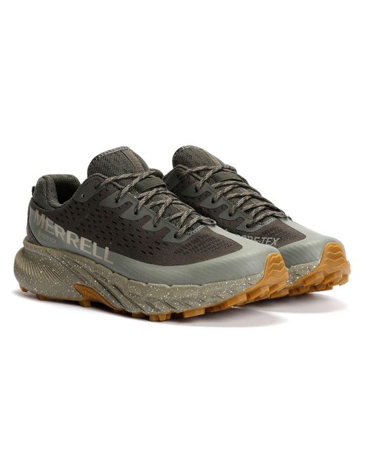 Agility Peak 5 Gore-Tex Scarpe Da Ginnastica Nere Da Uomo di Merrell in Gray da Uomo