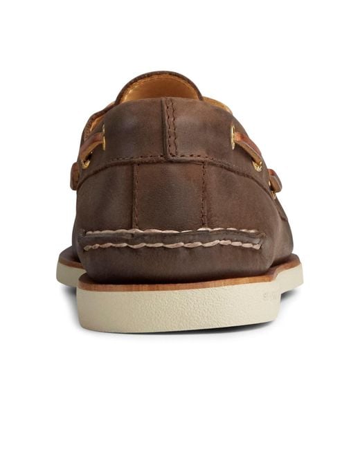 Cup Authentic Original Scarpe Da Barca di Sperry Top-Sider in Brown