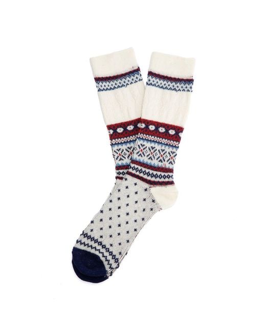 Anonymous Ism White Snow Links Jq Crew Off Socks for men