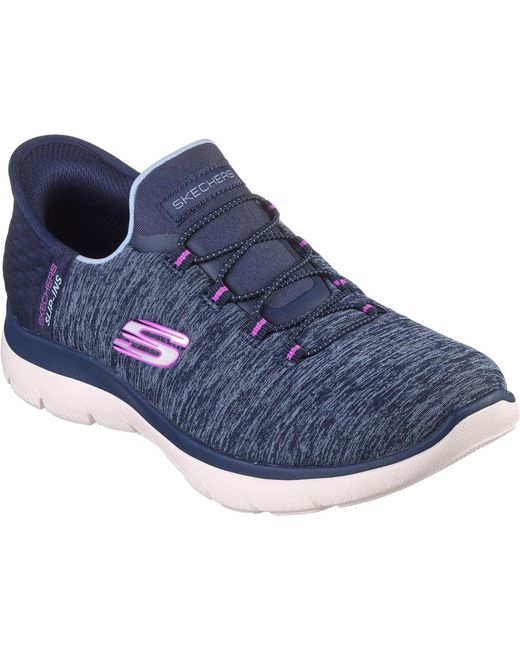 Skechers Blue Summits Dazzling Haze 149937-Nvpr Slip On Shoes