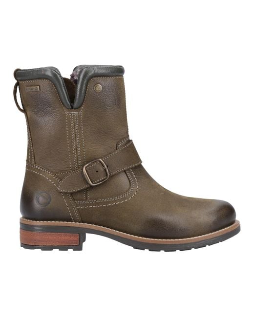 Cotswold Gray Kinsham Winterstiefel Aus Leder